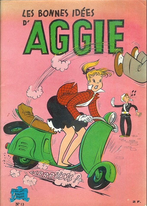 Couverture de l'album Aggie N° 13 Les bonnes idées d'Aggie