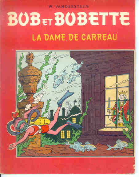 Couverture de l'album Bob et Bobette Tome 37 La dame de carreau