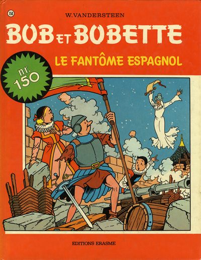 Couverture de l'album Bob et Bobette Tome 150 Le fantôme espagnol