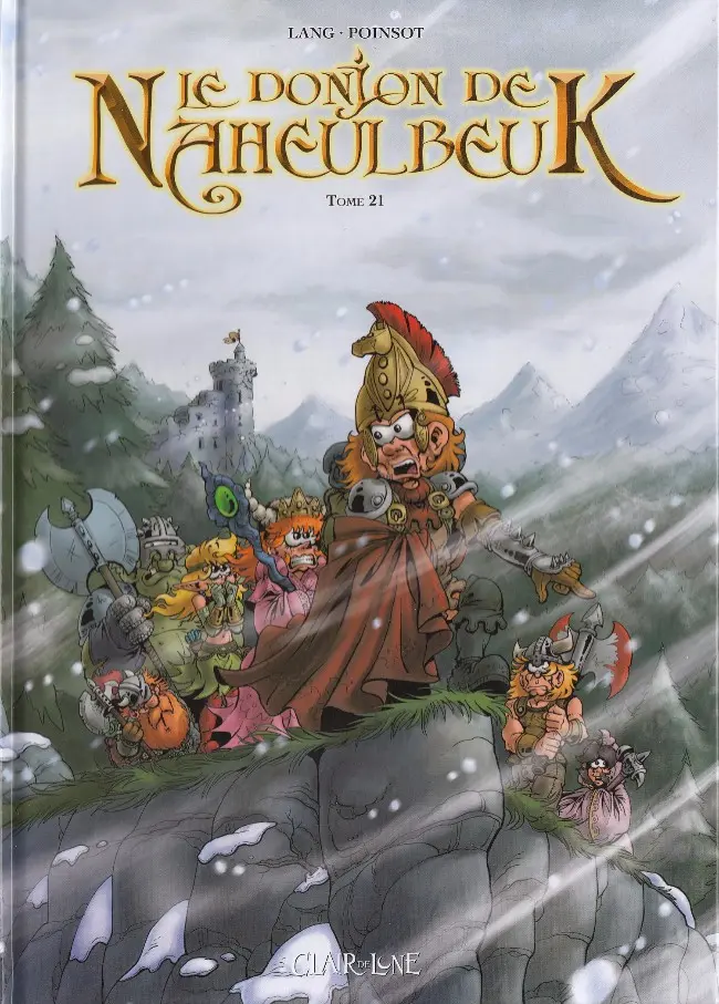 Couverture de l'album Le Donjon de Naheulbeuk Tome 21 Sixième saison, partie 3