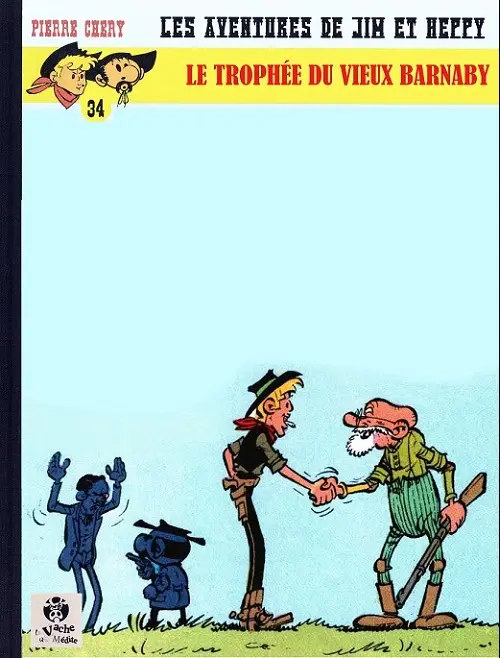 Couverture de l'album Les aventures de Jim L'astucieux - Jim Aydumien Tome 34 Le tropée du vieux barnaby