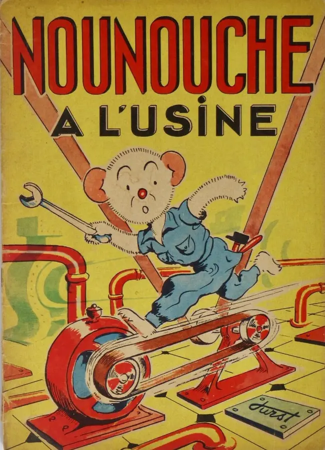 Couverture de l'album Nounouche Tome 23 Nounouche à l'usine