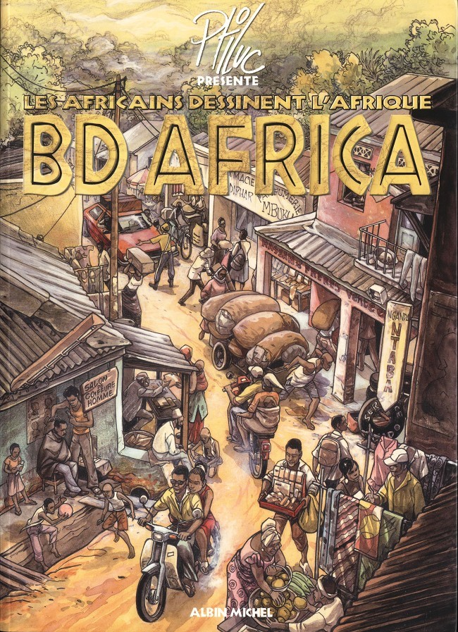 Couverture de l'album BD Africa Les Africains dessinent l'Afrique