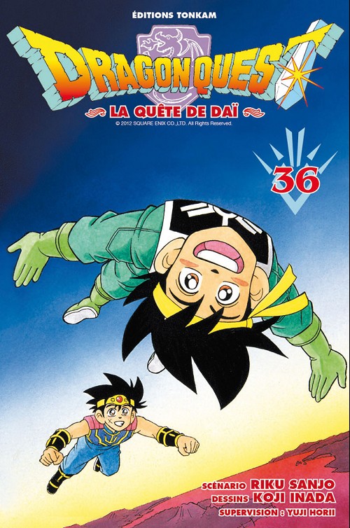 Couverture de l'album Dragon Quest - La quête de Daï Tome 36 Comme un éclair