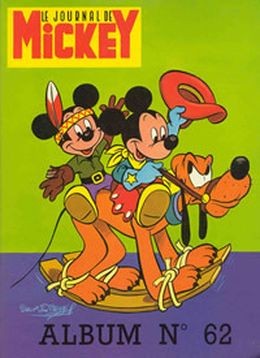 Couverture de l'album Le Journal de Mickey Album N° 62