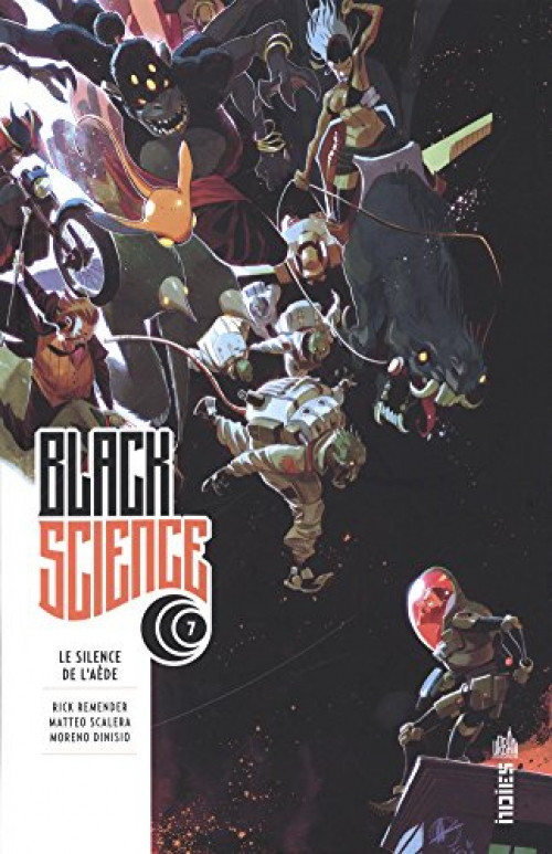 Couverture de l'album Black Science Tome 7 Le Silence de l'Aède