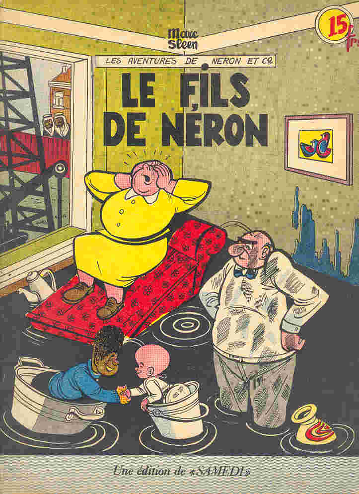 Couverture de l'album Les Aventures de Néron et Co Éditions Samedi Tome 23 Le fils de Neron