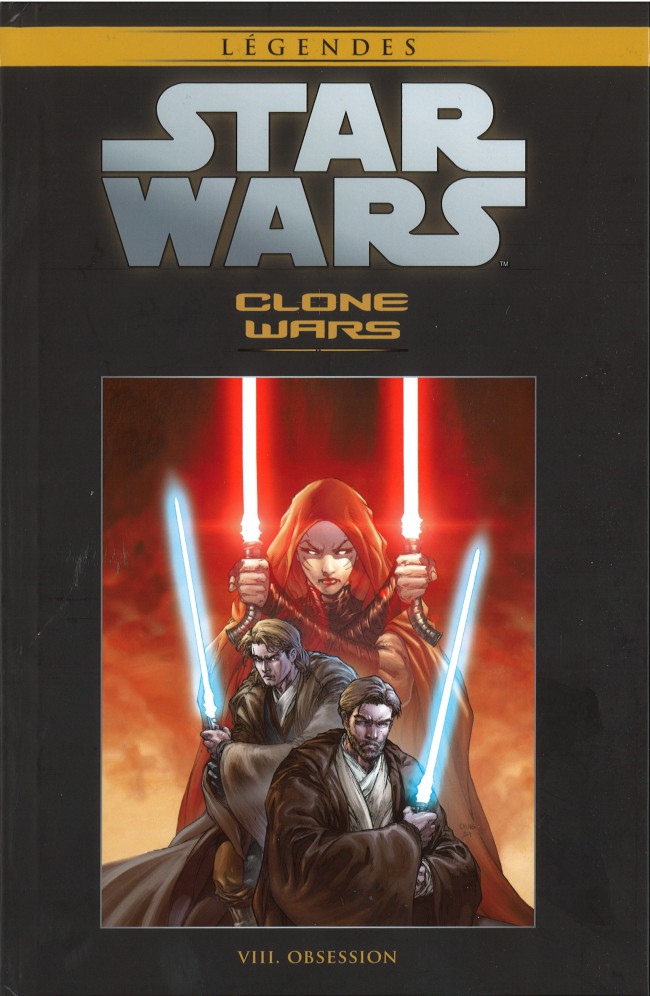 Couverture de l'album Star Wars - Légendes - La Collection Tome 35 Clone Wars - VIII. Obsession