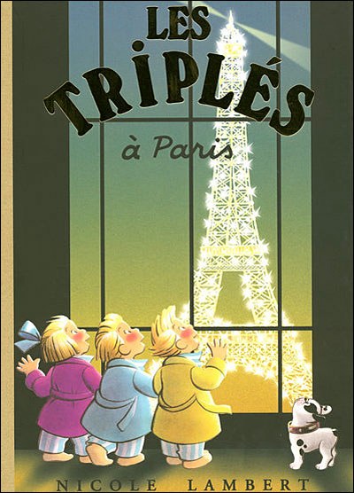 Couverture de l'album Les Triplés Tome 12 Les Triplés à Paris
