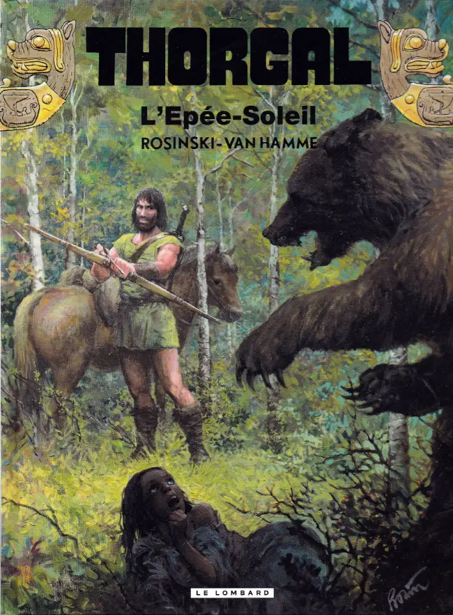 Couverture de l'album Thorgal Tome 18 L'Épée-Soleil