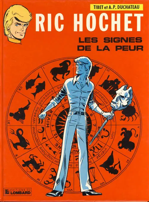 Couverture de l'album Ric Hochet Tome 19 Les signes de la peur