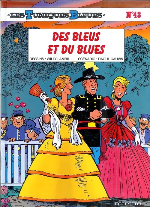 Couverture de l'album Les Tuniques Bleues Tome 43 Des bleus et du blues
