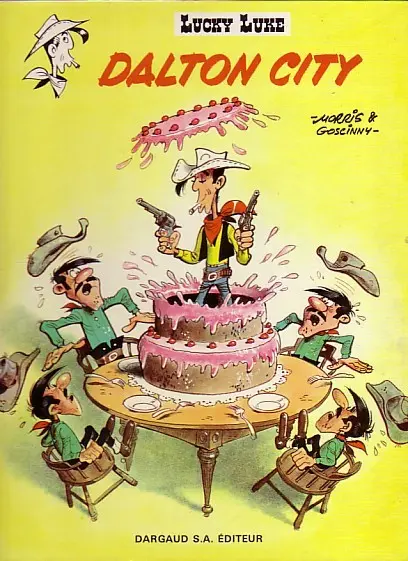 Couverture de l'album Lucky Luke Tome 34 Dalton City