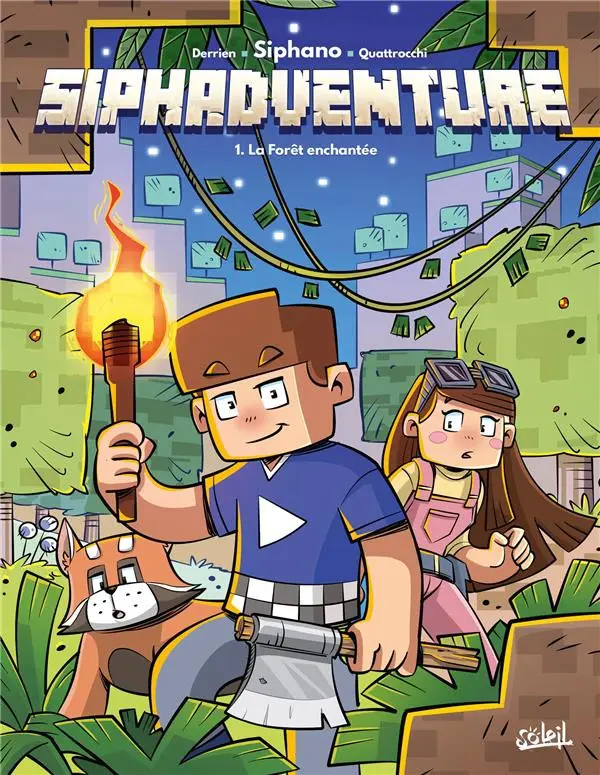 Couverture de l'album SiphAdventure Tome 1 La forêt des pandas