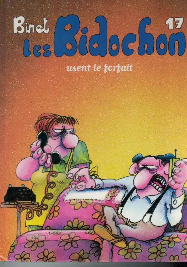 Couverture de l'album Les Bidochon Tome 17 Les Bidochons usent le forfait