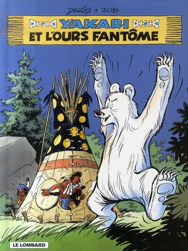 Couverture de l'album Yakari Tome 24 Yakari et l'ours fantôme