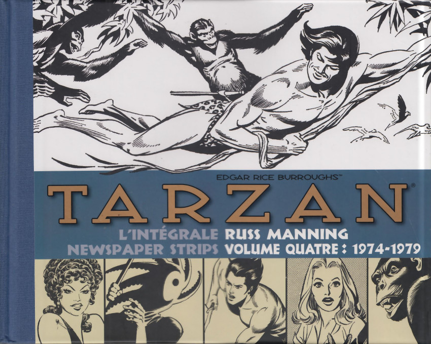Couverture de l'album Tarzan : L'Intégrale Russ Manning Volume Quatre 1974-1979