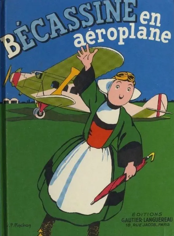 Couverture de l'album Bécassine Tome 16 Bécassine en aéroplane