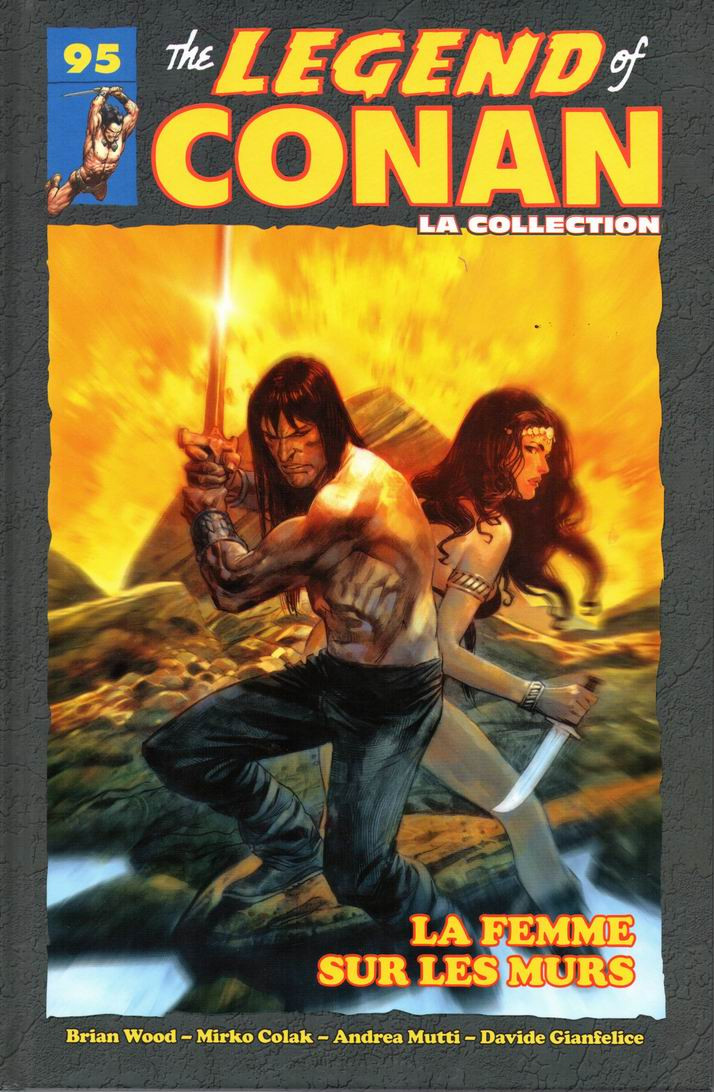 Couverture de l'album The Savage Sword of Conan - La Collection Tome 95 La Femme sur les Murs