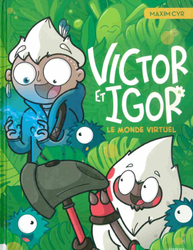 Couverture de l'album Victor et Igor 4 Le monde virtuel