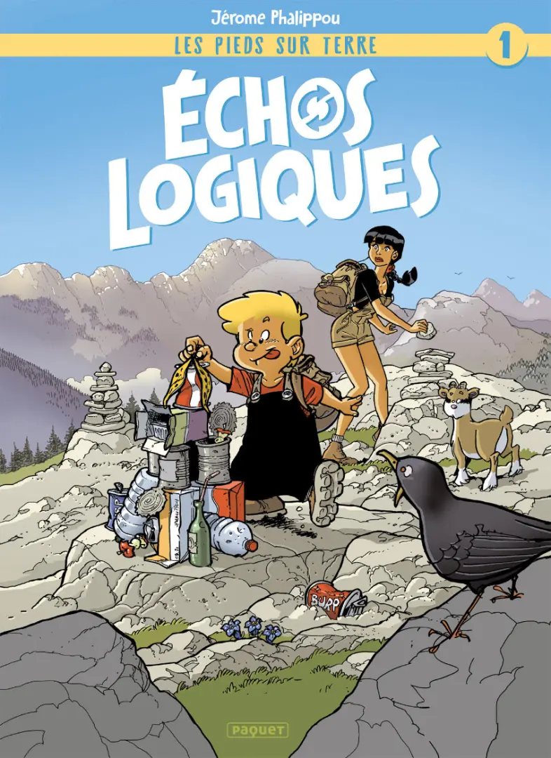 Couverture de l'album Les Pieds sur Terre... Tome 1 Echos logiques
