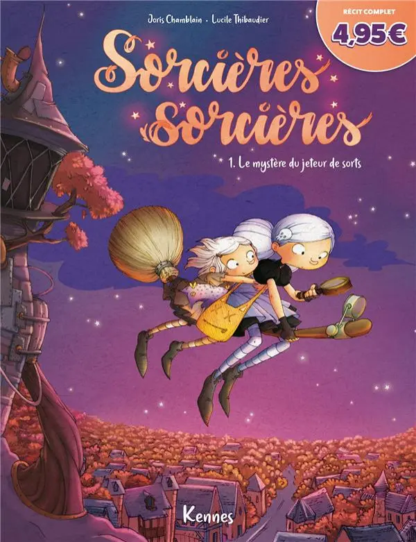 Couverture de l'album Sorcières sorcières Tome 1 Le mystère du jeteur de sorts