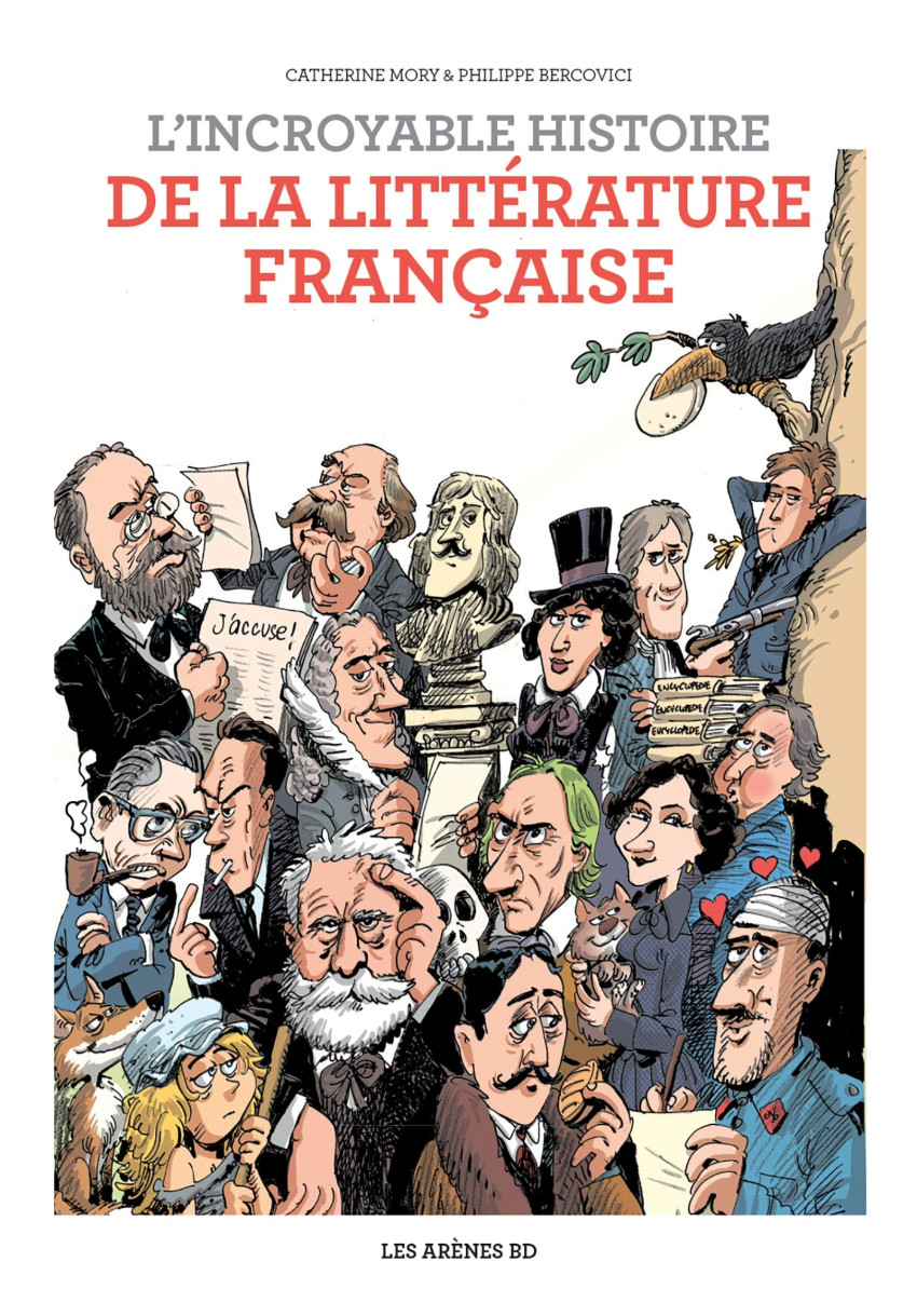 Couverture de l'album L'Incroyable Histoire de la Littérature Française
