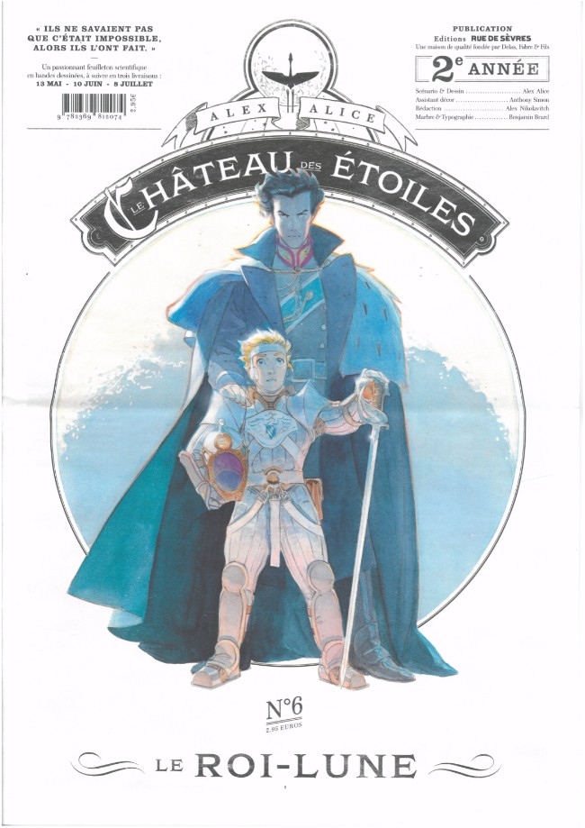 Couverture de l'album Le Château des étoiles N° 6 Le Roi-Lune