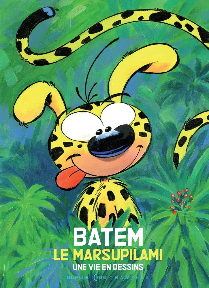 Couverture de l'album Une vie en dessins 4 Batem : Le Marsupilami