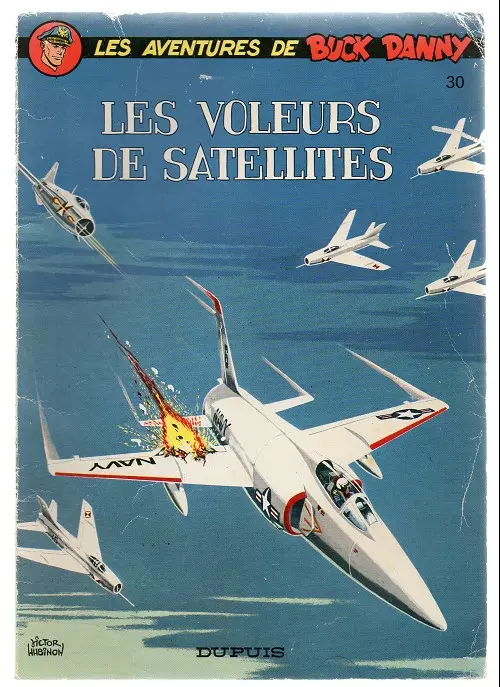 Couverture de l'album Buck Danny Tome 30 Les voleurs de satellites