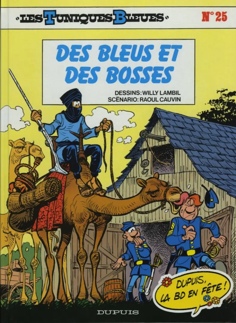 Couverture de l'album Les Tuniques Bleues Tome 25 Des Bleus et des bosses