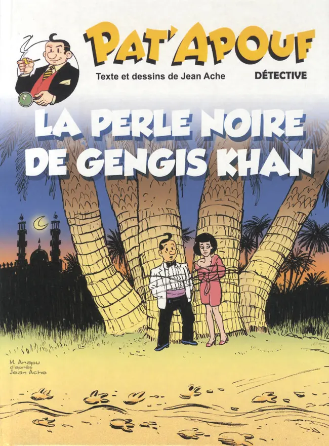 Couverture de l'album Pat'Apouf Détective Tome 20 La perle noire de Gengis Khan