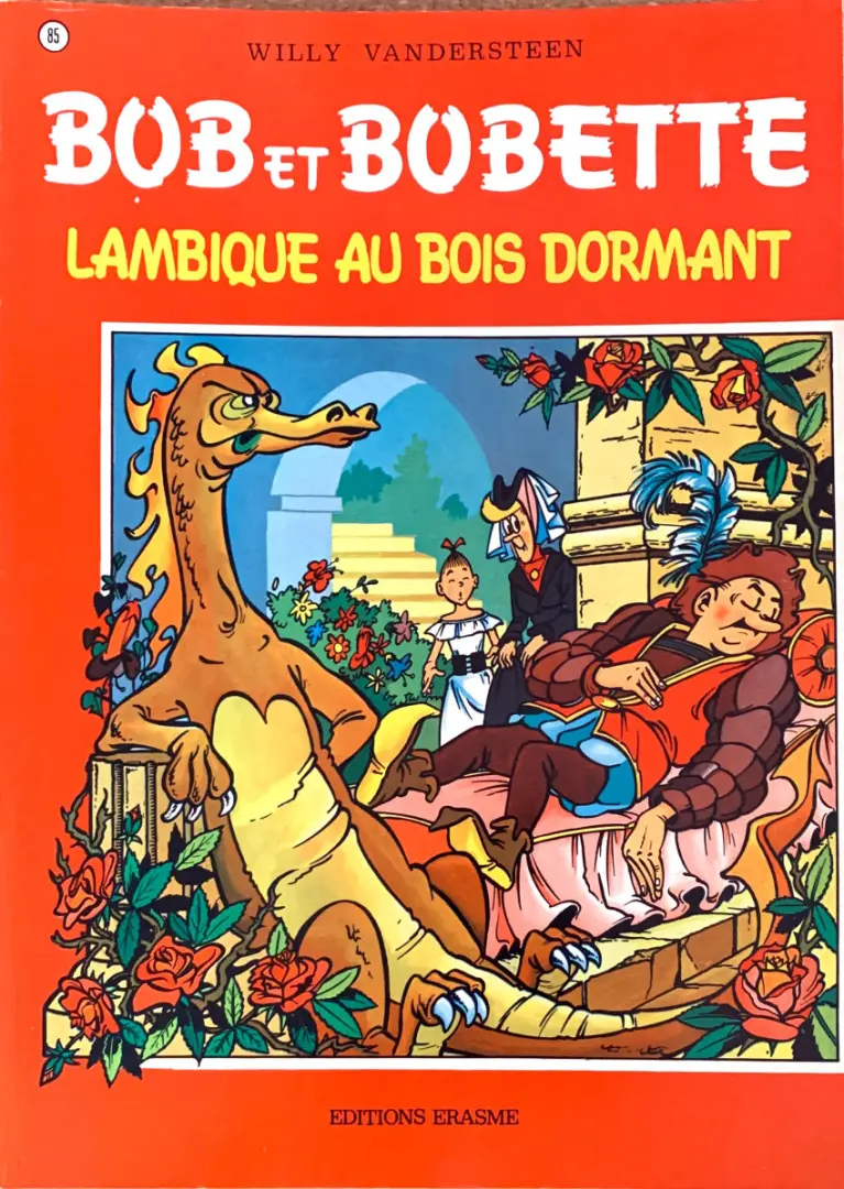 Couverture de l'album Bob et Bobette Tome 85 Lambique au bois dormant