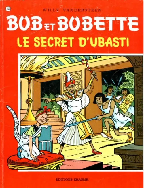 Couverture de l'album Bob et Bobette Tome 155 Le secret d'Ubasti