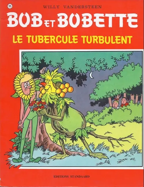 Couverture de l'album Bob et Bobette Tome 185 Le tubercule turbulent