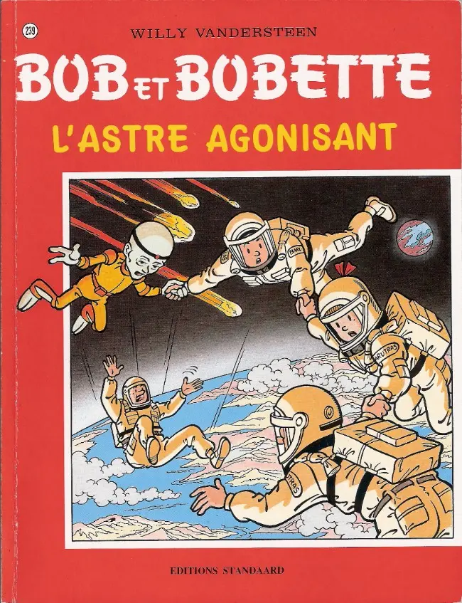 Couverture de l'album Bob et Bobette Tome 239 L'astre agonisant