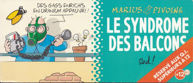 Couverture de l'album Marius Pivoine Le syndrome des balcons