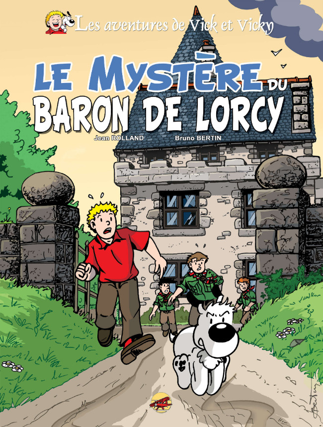 Couverture de l'album Les aventures de Vick et Vicky Tome 2 Le Mystère du Baron de Lorcy