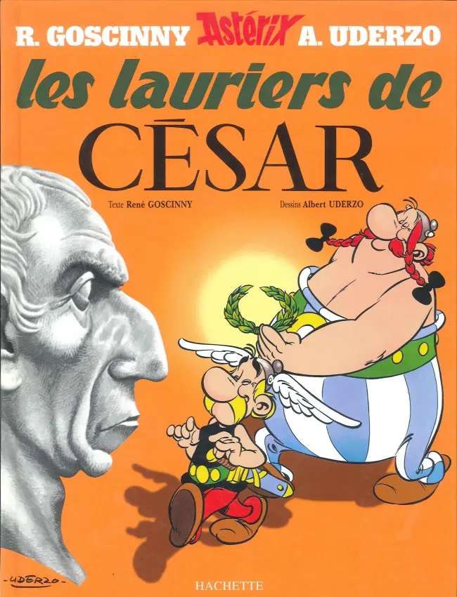 Couverture de l'album Astérix Tome 18 Les lauriers de César