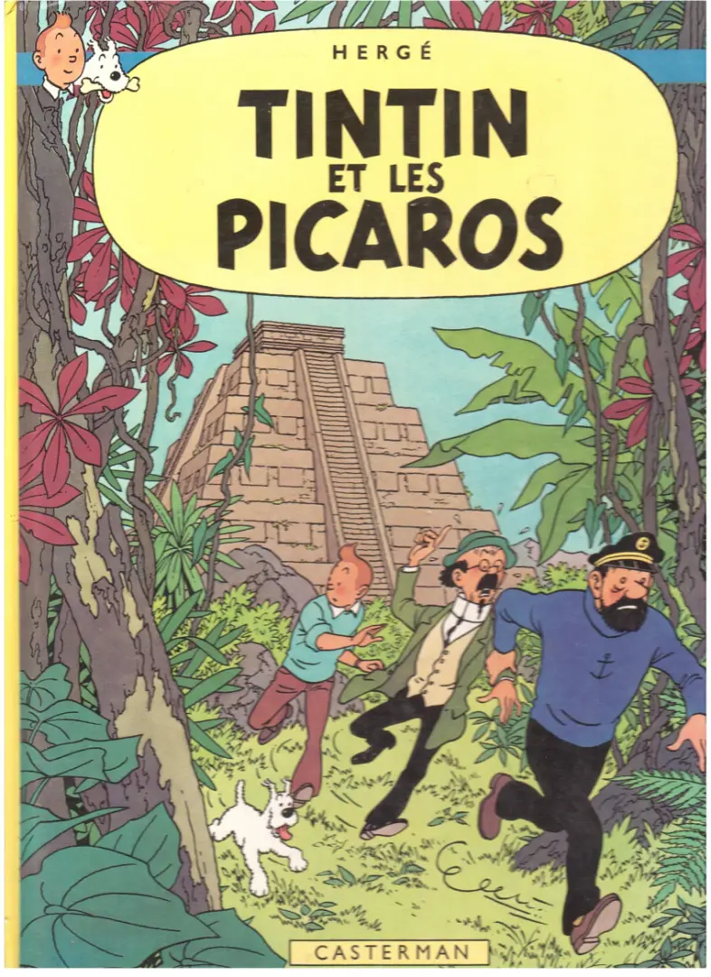 Couverture de l'album Tintin Tome 23 Tintin et les Picaros