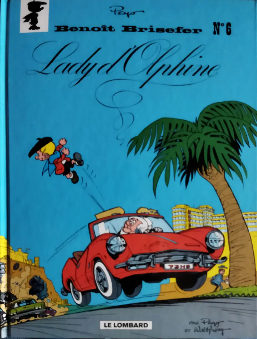 Couverture de l'album Benoît Brisefer Tome 6 Lady d'Olphine