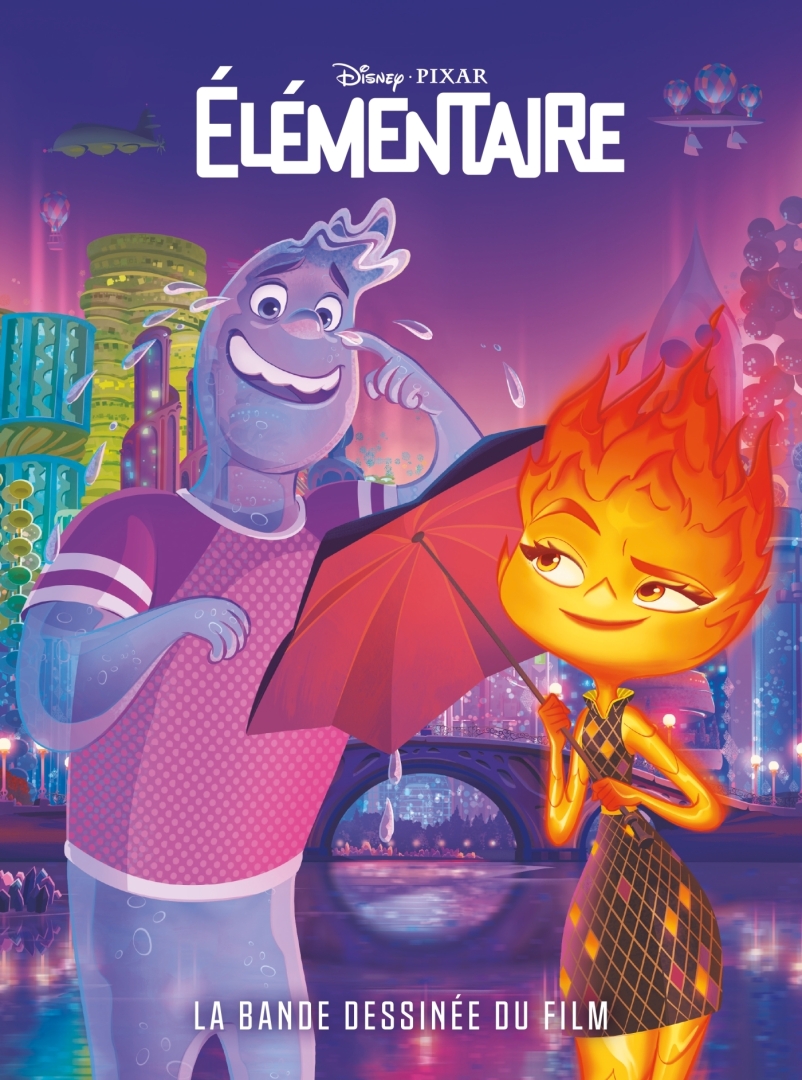 Couverture de l'album Elémentaire La bande dessinée du film Disney