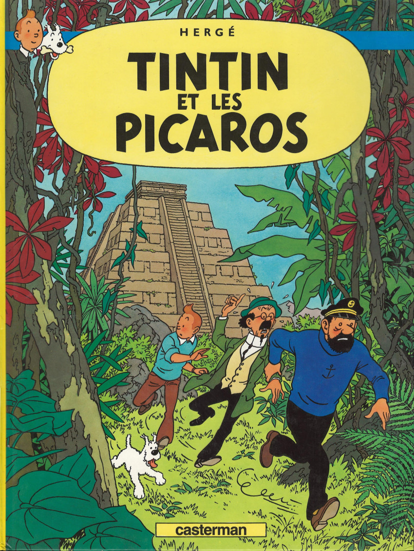 Couverture de l'album Tintin Tome 23 Tintin et les Picaros