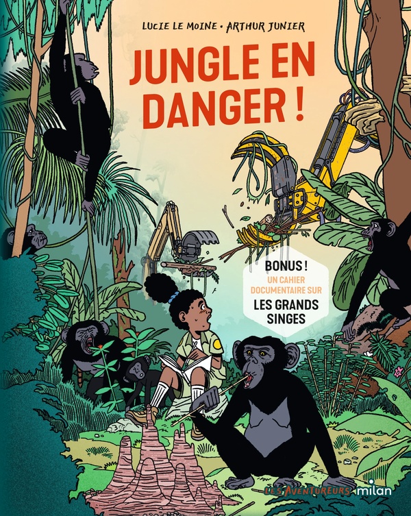 Couverture de l'album Jungle en danger !