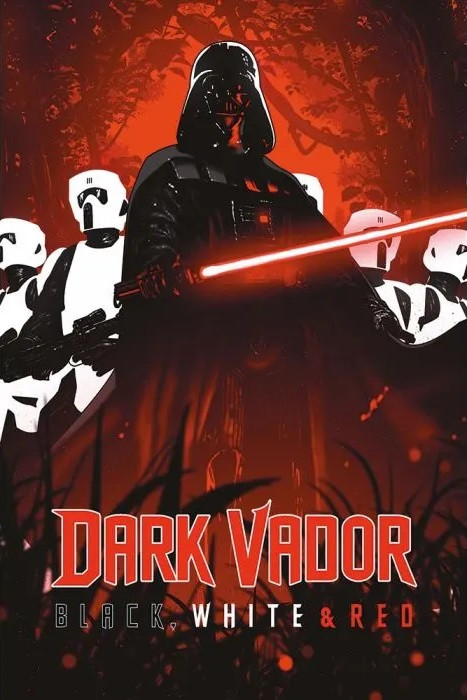 Couverture de l'album Star Wars : Dark Vador Black, White & Red