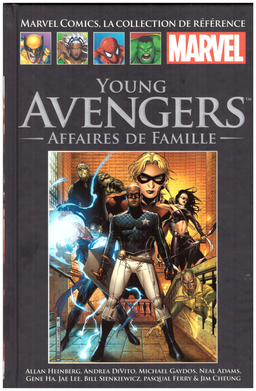 Couverture de l'album Marvel Comics - La collection de référence Tome 256 Young Avengers - Affaires de Famille