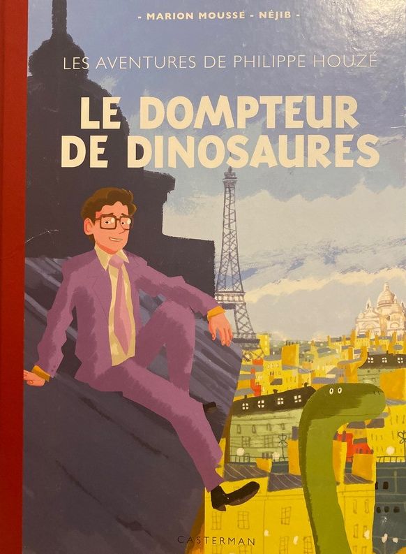 Couverture de l'album Les aventures de Philippe Houzé Le dompteur de dinosaures