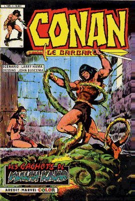 Couverture de l'album Conan le barbare Tome 4 Les cachots de Mullah-Kajar