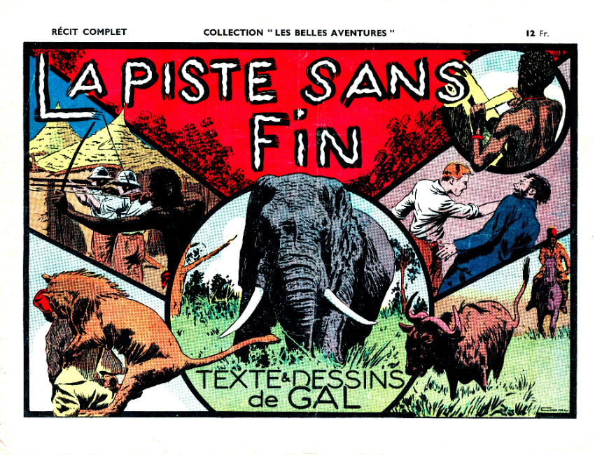 Couverture de l'album Les belles aventures La piste sans fin