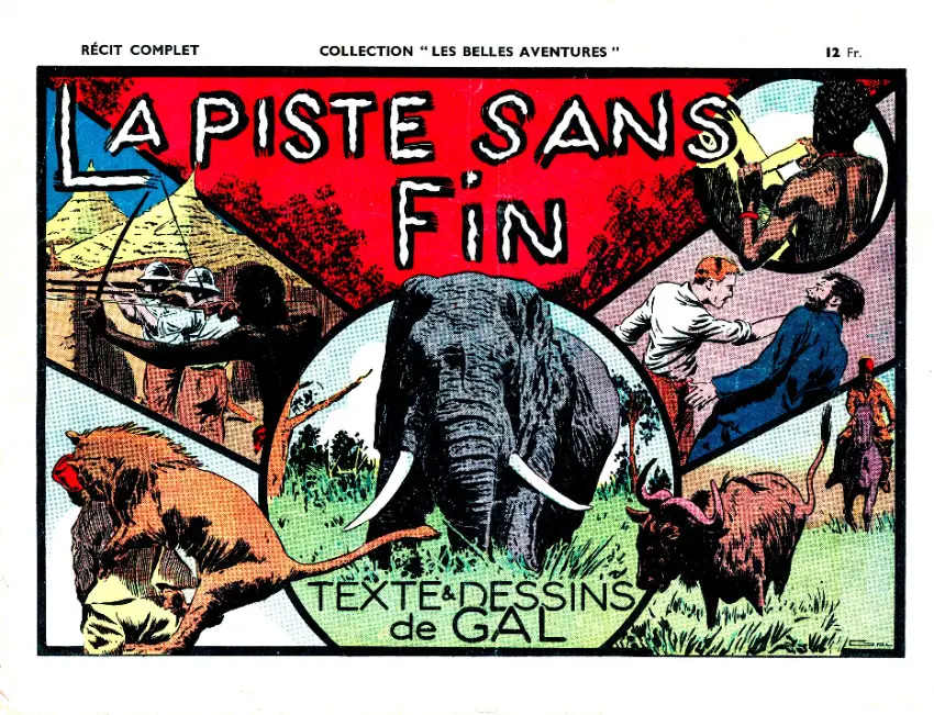 Couverture de l'album Les belles aventures La piste sans fin